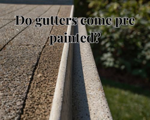 Do Gutters Come Pre-Painted? Everything You Need to Know in Melbourne, Australia