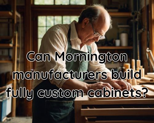 Can Mornington Manufacturers Build Fully Custom Cabinets?