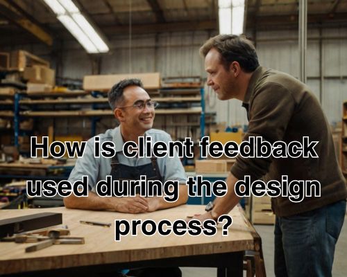 How Is Client Feedback Used During the Design Process?