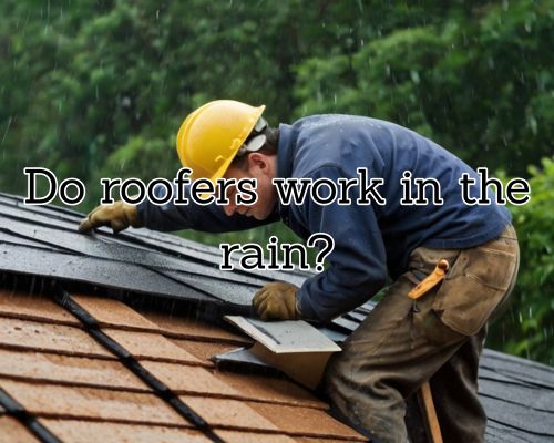 Do Roofers Work in the Rain? Understanding Roofing Practices in New Jersey