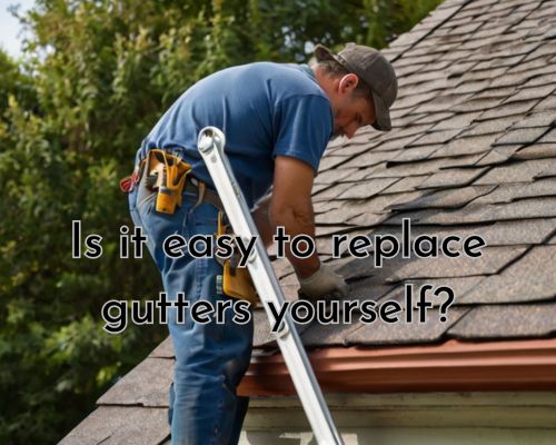 diy gutter replacement