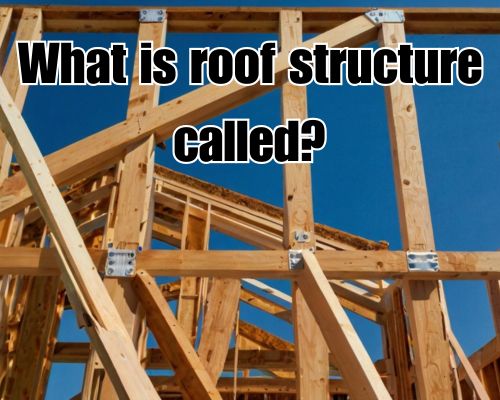 a roof structure made by a contractor