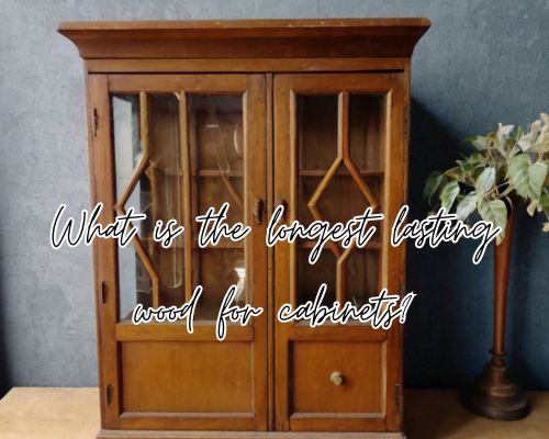 an old cabinet made