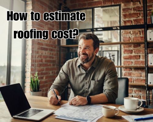 a roofing conversing while doing roofing cost